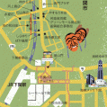 #607 「 083」JR下関駅周辺マップ（部分）