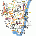 #0485「ふるさとツーリズム宮崎」ガイドブック マップ 1