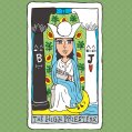 #0863 タロットカード「女教皇」