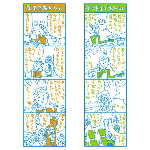 #0017 docomo キッズケータイ イマドコキャンペーン 1